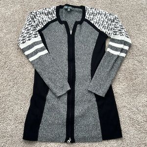 Title Nine Full Zip Sweater/Tunic EUC (Med)